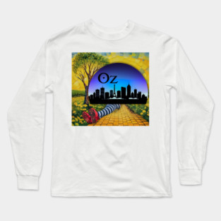 Sphere Las Vegas Skyline Long Sleeve T-Shirt