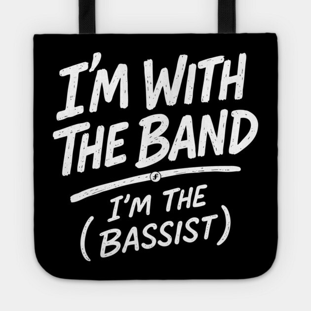 Rhythm Section King. Dark Tone Tote by filiposwear