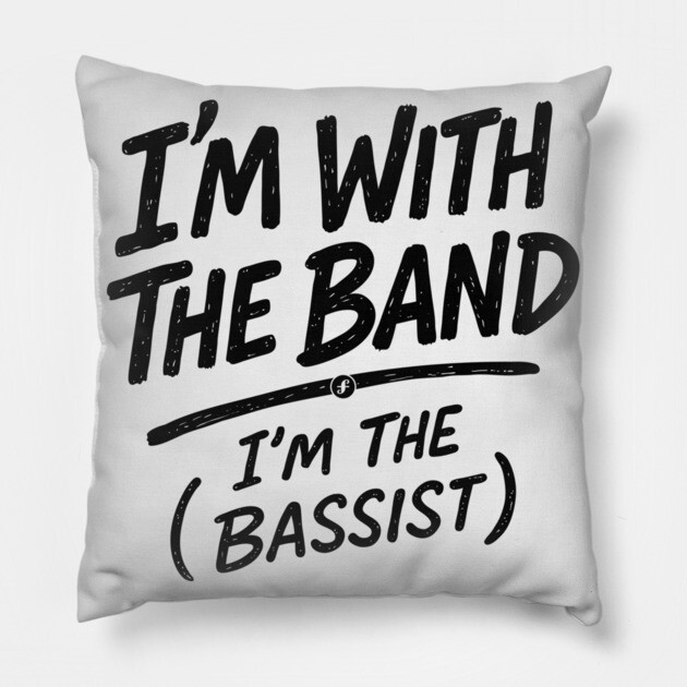 Rhythm Section King. Light Tone Pillow by filiposwear