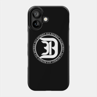 313 Detroit Phone Case