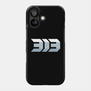313 Detroit Tech Phone Case