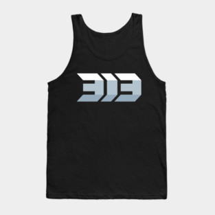 313 Detroit Tech Tank Top