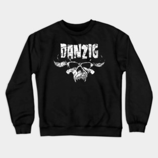 Danzig Skull T Shirt - Mowmat Studio #8 Crewneck Sweatshirt