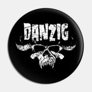 Danzig Skull T Shirt - Mowmat Studio #8 Pin