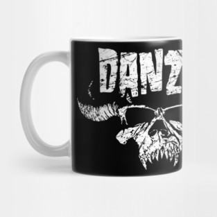 Danzig Skull T Shirt - Mowmat Studio #8 Mug