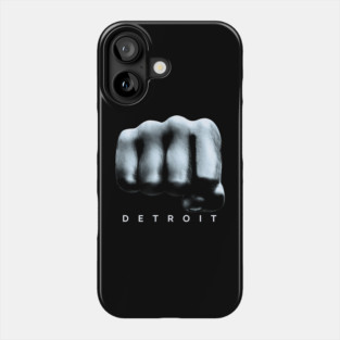 Detroit Fist - Detroit State Phone Case