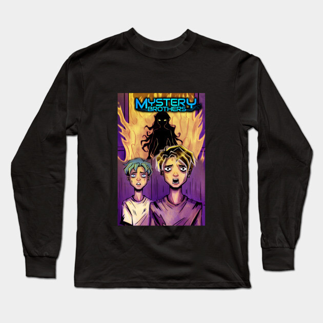 Mystery Brothers Long Sleeve T-Shirt by Margin's Store