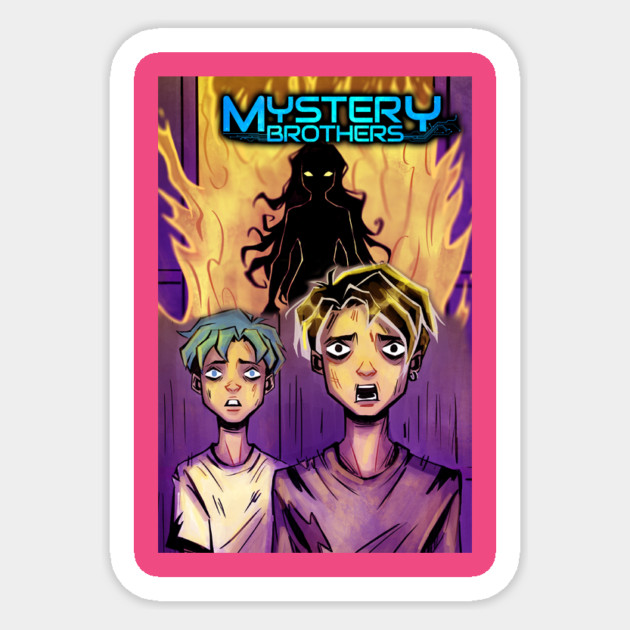 Mystery Brothers Sticker by Margin's Store