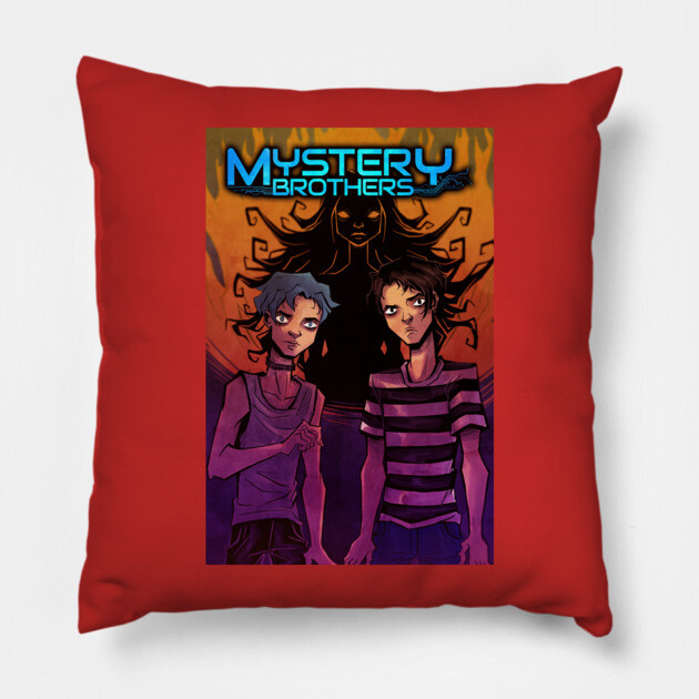 Mystery Brothers Official Cover Pillow by Margin's Store