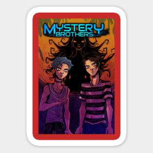 Mystery Brothers Official Cover Sticker