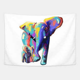 Elephant Tapestry