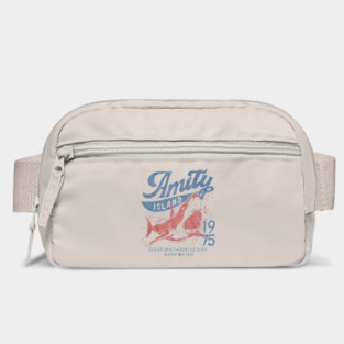 Jaws Amity Island 1975 Clear Skies Gentle Surf Warm Water Retro  50th Anniversary Bag