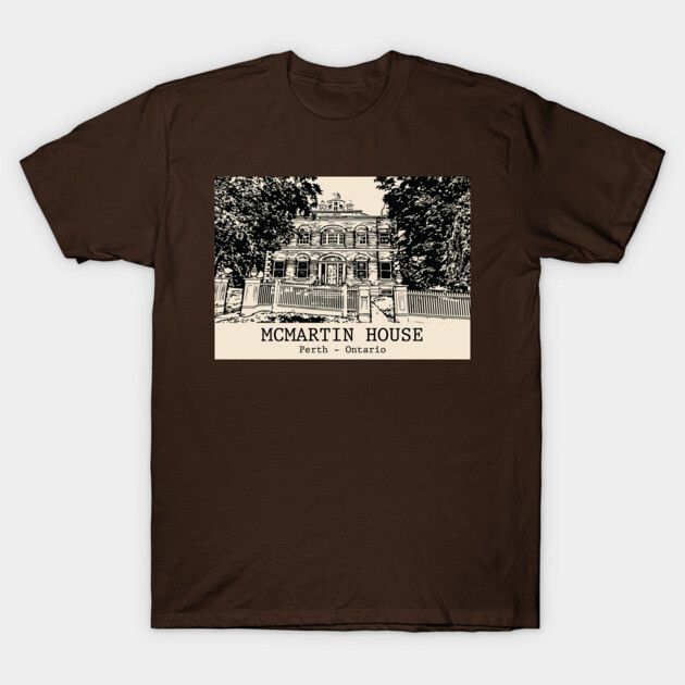 McMartin House - Perth Ontario T-Shirt by Lakeric