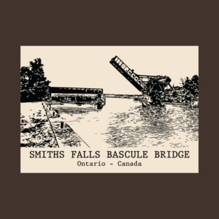 Smiths Falls Bascule Bridge - Ontario Canada T-Shirt