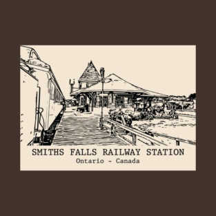 Smiths Falls Railway Station - Ontario Canada T-Shirt