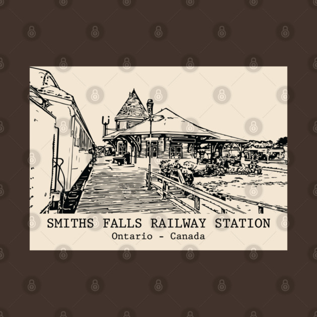 Smiths Falls Railway Station - Ontario Canada by Lakeric