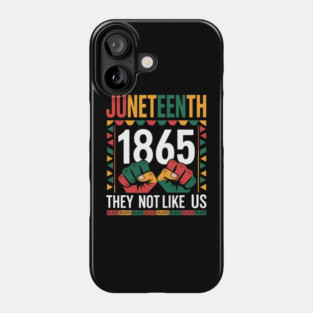 Juneteenth 1865 Black History Month Black Lives Matter Men Phone Case