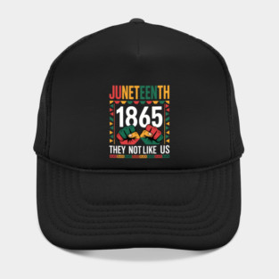 Juneteenth 1865 Black History Month Black Lives Matter Men Hat