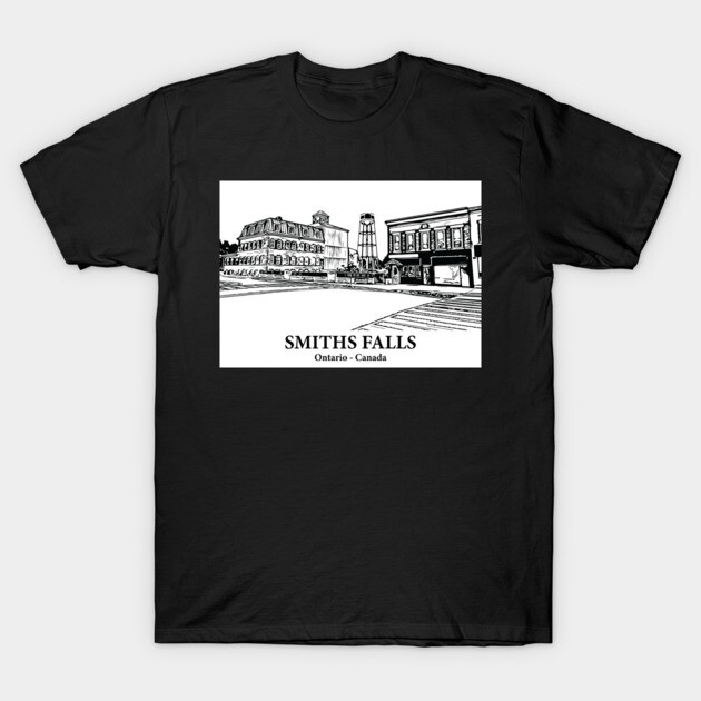 Smiths Falls - Ontario T-Shirt by Lakeric