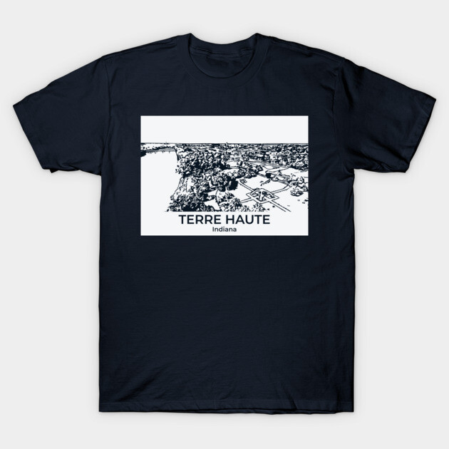 Terre Haute - Indiana T-Shirt by Lakeric