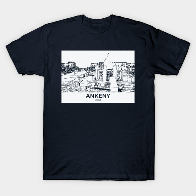 Ankeny - Iowa T-Shirt by Lakeric