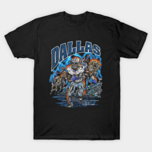 Dallas Football Skeleton T-Shirt