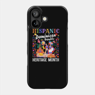 Dominican Republic Hispanic Heritage Month Phone Case