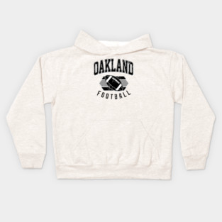 Vintage Oakland Football Kids Hoodie