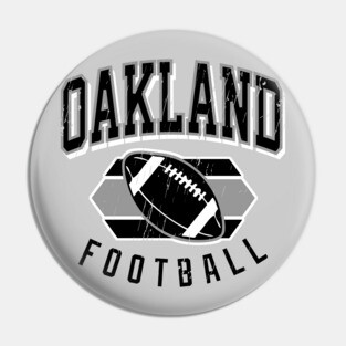 Vintage Oakland Football Pin