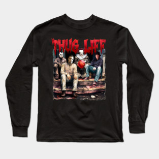 Thug Life Halloween Movie Long Sleeve T-Shirt