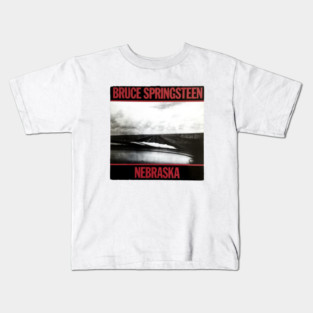 Bruce Springsteen nebraska album tshirt Kids T-Shirt