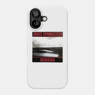 Bruce Springsteen nebraska album tshirt Phone Case