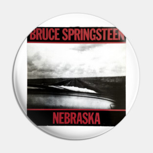 Bruce Springsteen nebraska album tshirt Pin