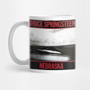 Bruce Springsteen nebraska album tshirt Mug
