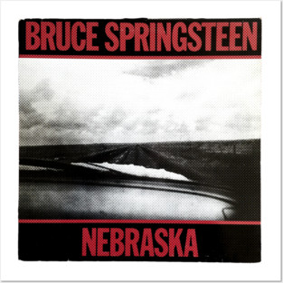 Bruce Springsteen nebraska album tshirt Posters and Art
