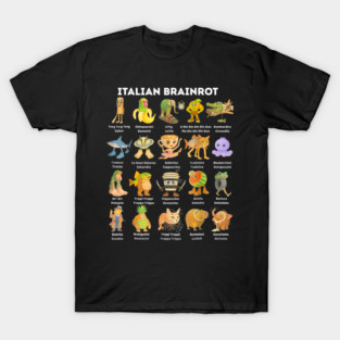 italian brainrot plus 2025 T-Shirt