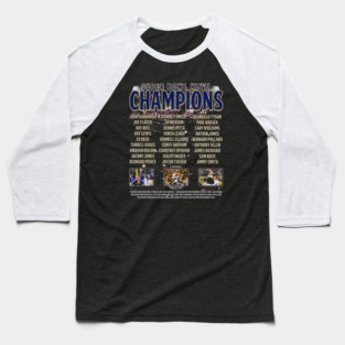 Baltimore Ravens Super Bowl XLVII Champions Tribute Baseball T-Shirt