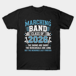 Senior 2026 Marching Band Class of 2026 T-Shirt