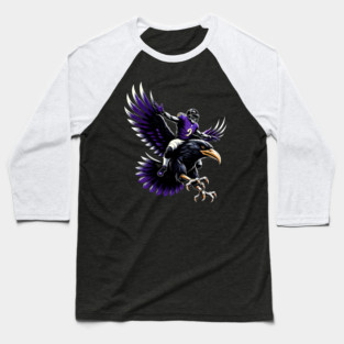 Purple Grit – Baltimore Ravens Gridiron Style Baseball T-Shirt