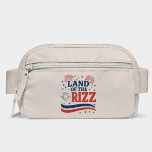 Land of the Rizz | Funny Patriotic Rizz 4th of July Design Bag