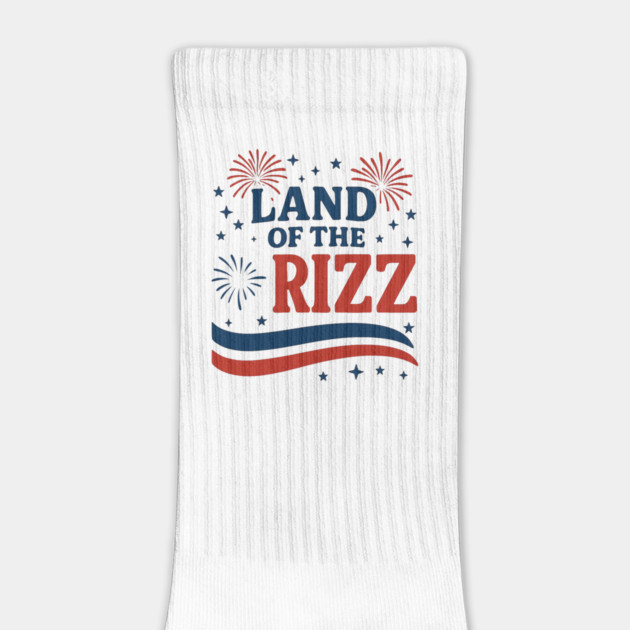 Land of the Rizz | Funny Patriotic Rizz 4th of July Design by ArtistTee ⭐⭐⭐⭐⭐