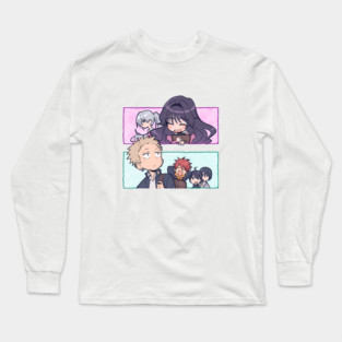 Kaoruko and Rintarou - The Fragrant Flower Blooms with Dignity Long Sleeve T-Shirt