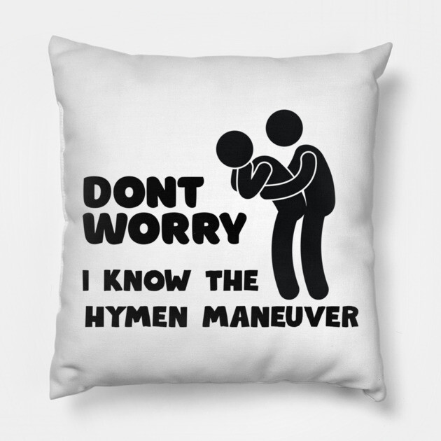 Dont Worry... Pillow by Low Life Shirts