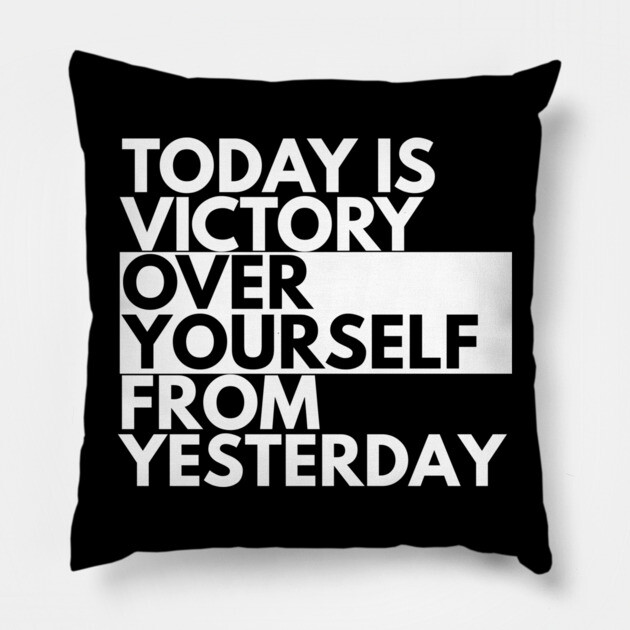 Victory Day Pillow by Low Life Shirts