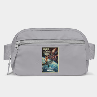 Shark vs Aliens 8: Bikini Queen Returns – Retro Sci Fi B Movies Art Bag