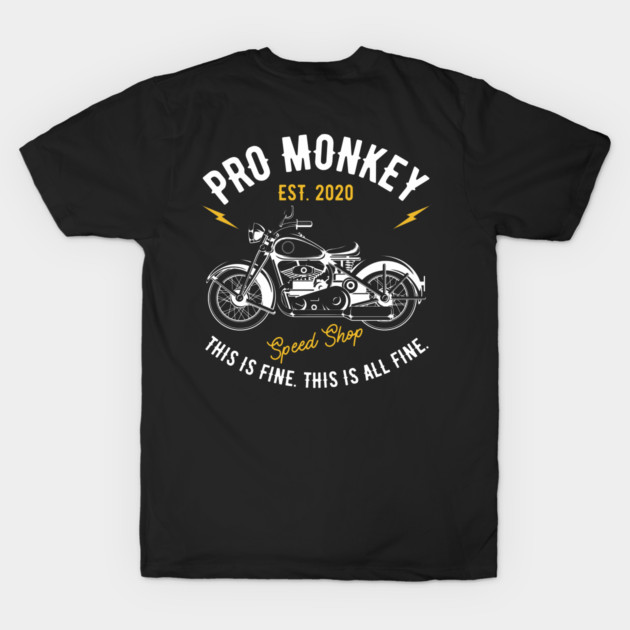 Pro Monkey Shop Shirt by Timothy's Store