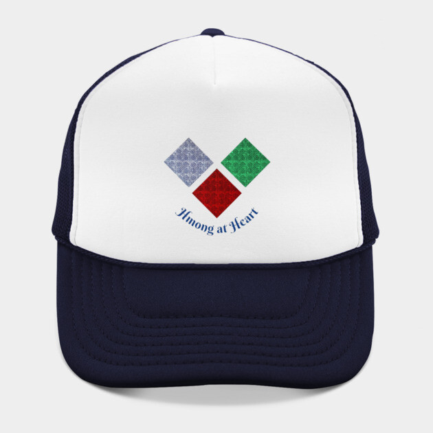 Hmong at Heart – Colorful Tribal Diamond Pattern by Pimcolle