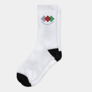 Sacred Squares of Hmong – Tribal Geometric Heritage Socks