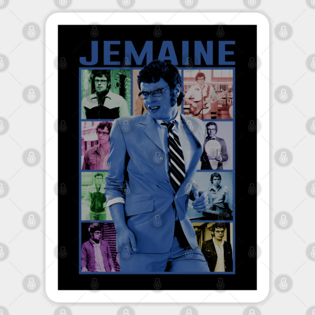 Jemaine Clement Iconic Collage Shirt – Flight of the Conchords Tribute Sticker by Tv Moments