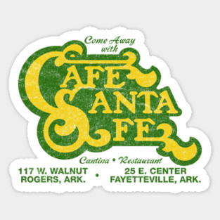 Cafe Santa Fe Magnet